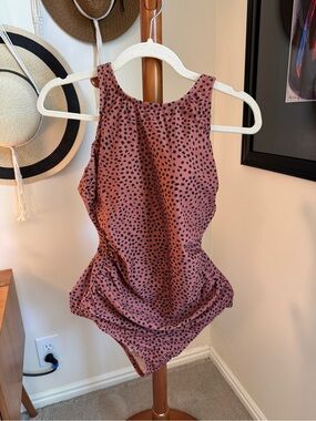 Kona Sol size medium animal print one piece adjustable straps!